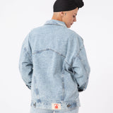 CAZADORA VAQUERA OVERSIZE DJANGO SUNNY BLUE