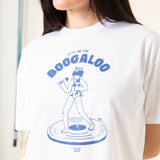 CAMISETA BOOGALOO OVERSIZE BLANCO