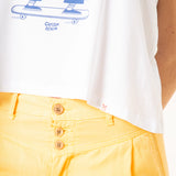 CAMISETA HELL RIDER TIRANTE BLANCO