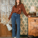 WIDE LEG LUPE MID VINTAGE BLUE